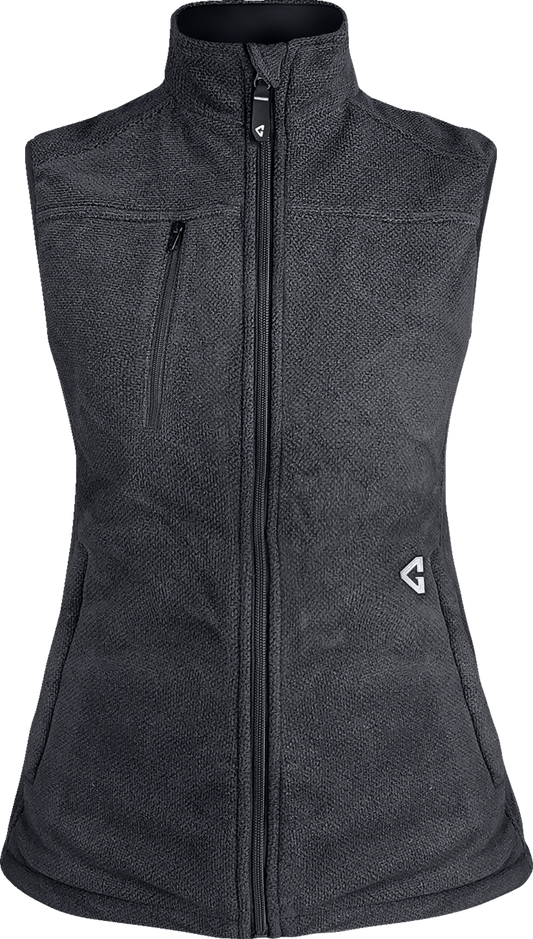 Gerbing Heated Clothing Women'S 7V Thermite Heated Fleece Vest 2.0 - Gray |