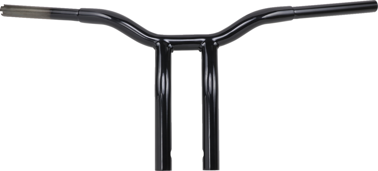 La Choppers 12" Handlebar - Kage Fighter - One Piece - Bent - Black |