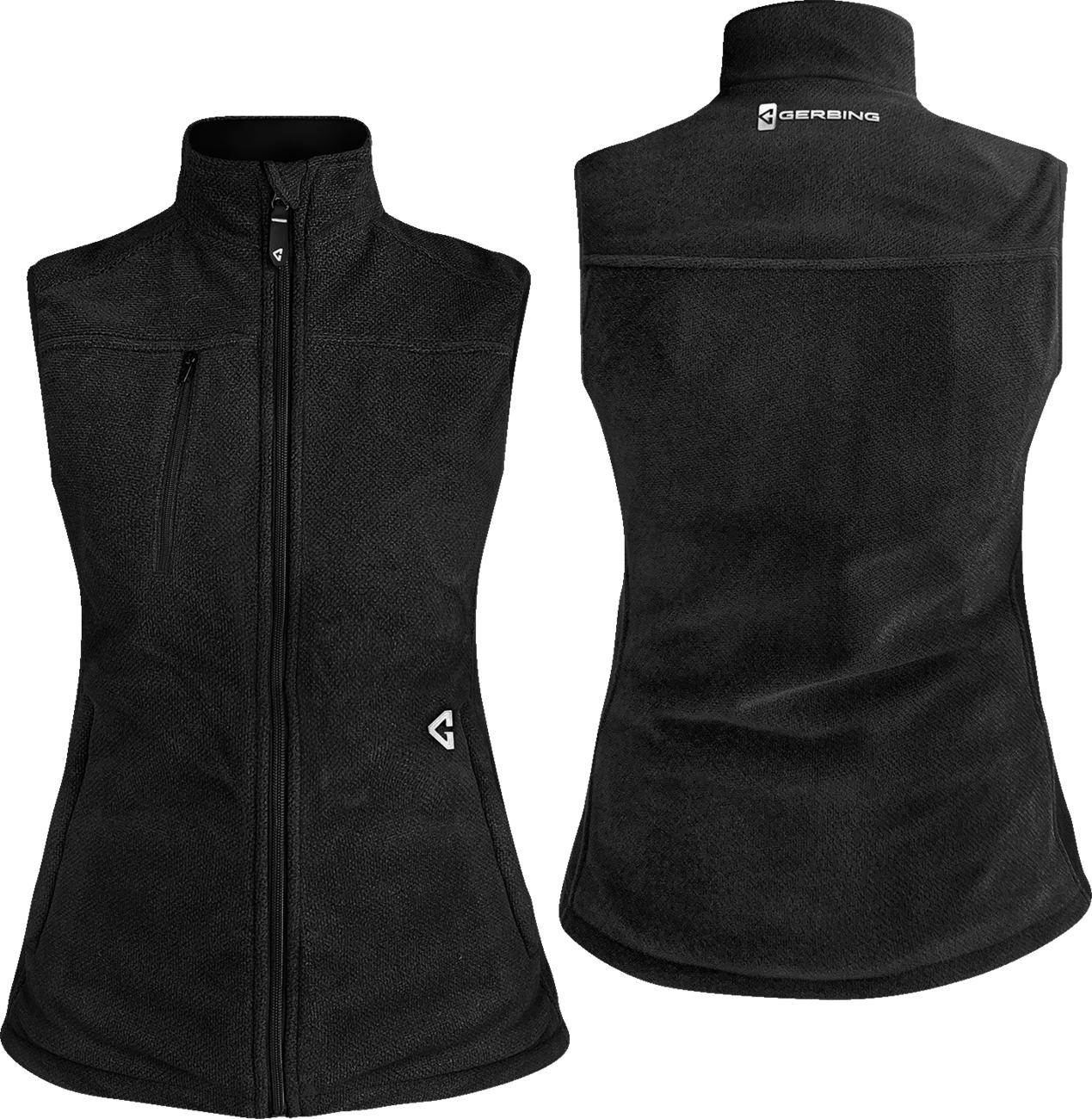 Gerbing Heated Clothing Women'S 7V Thermite Heated Fleece Vest 2.0 - Black |