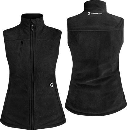 Gerbing Heated Clothing Women'S 7V Thermite Heated Fleece Vest 2.0 - Black |