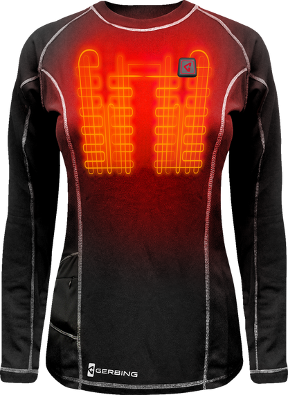 Gerbing Heated Clothing Women'S 7V Heated Base Layer Shirt |