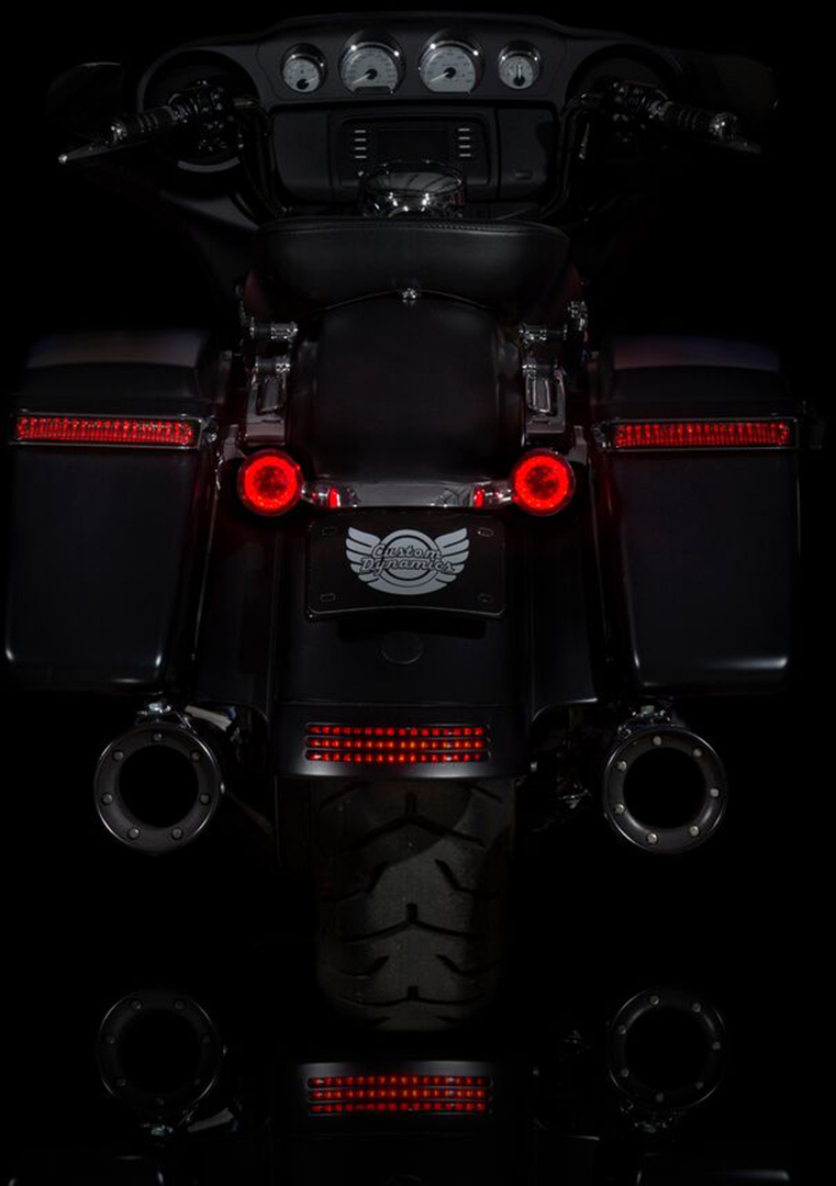 Custom Dynamics Probeam® Red Led Turn Signals With Red Lenses |