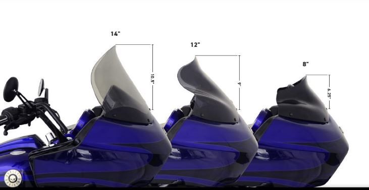 Klock Werks Flare™ For H-D 1998-2013 Road Glide