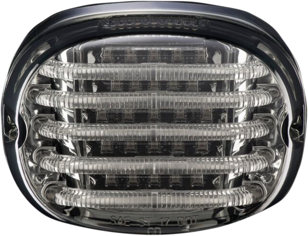 Custom Dynamics Probeam® Taillight - With License Plate Illumination Window - Smoke |