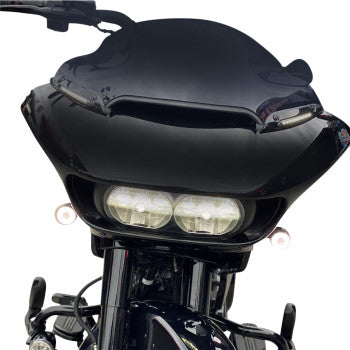Custom Dynamics Genesis® 4 Dynamic Led Road Glide® Windshield Trim - Standard Flash