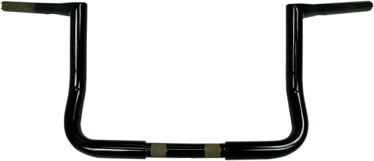 La Choppers 10" Twin Peaks Touring Handlebar - Black