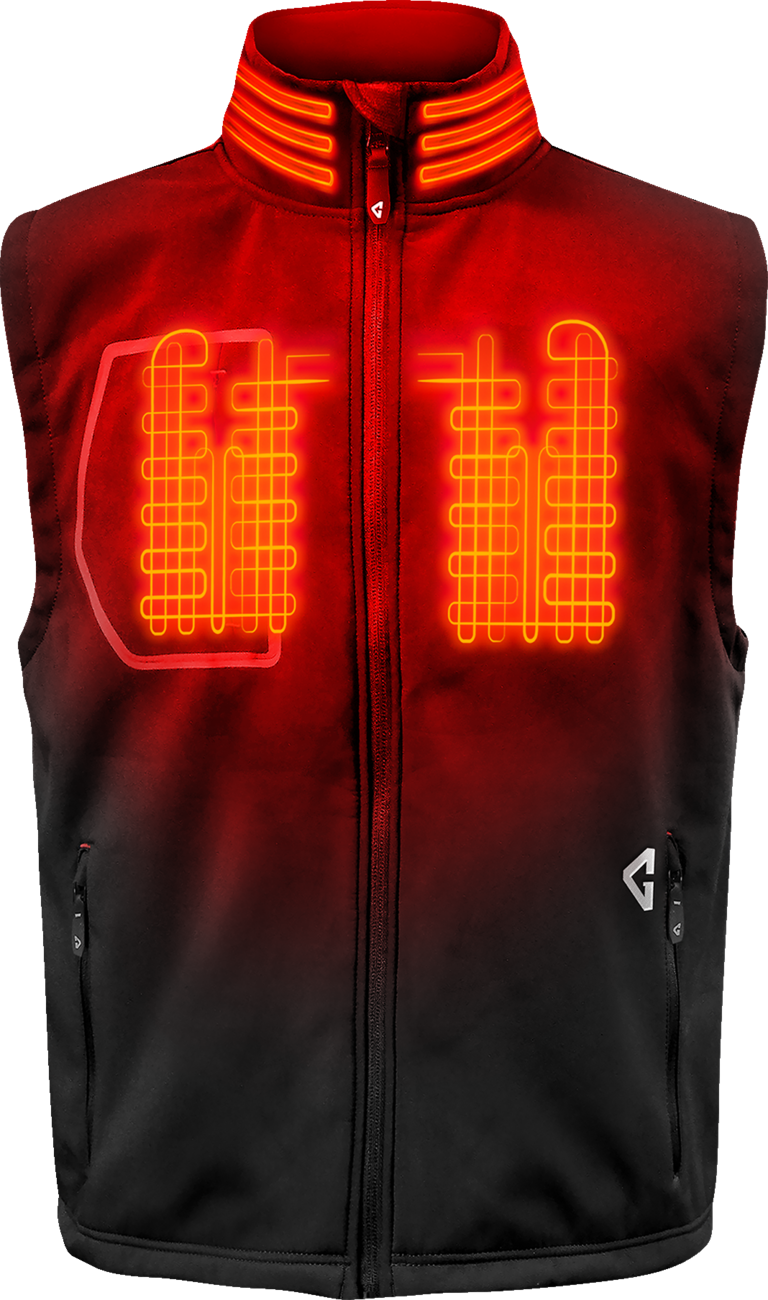 Gerbing Heated Clothing 7V Torrid Softshell Heated Vest 2.0 - Black - Mens - 2Xl |