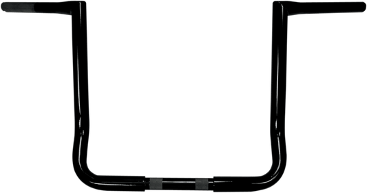 La Choppers 14" Twin Peaks Touring Handlebar - Black
