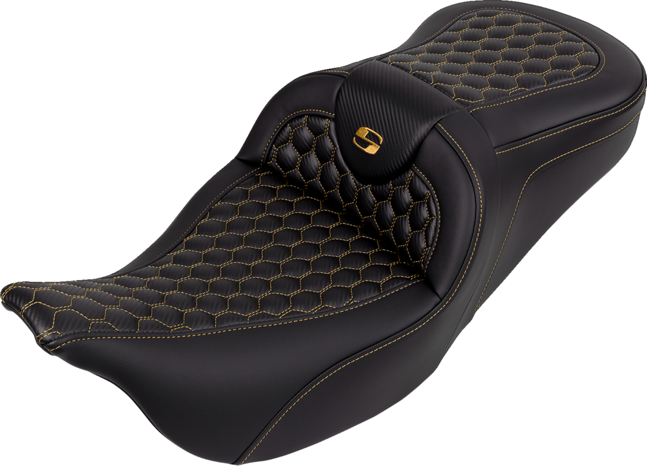 Saddlemen Roadsofa™ Seat - Honeycomb - Without Backrest - Flh/Flt '08-'23