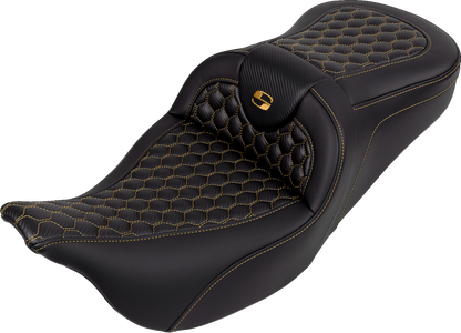 Saddlemen Roadsofa™ Seat - Honeycomb - Without Backrest - Flh/Flt '08-'23