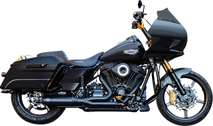 S&S Cycle 2-Into-1 Qualifier Exhaust System - 50-State - Black