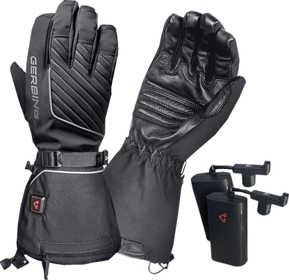 Gerbing Heated Clothing 7V Atlas Ultra-Flex Battery Heated Gloves - Black |