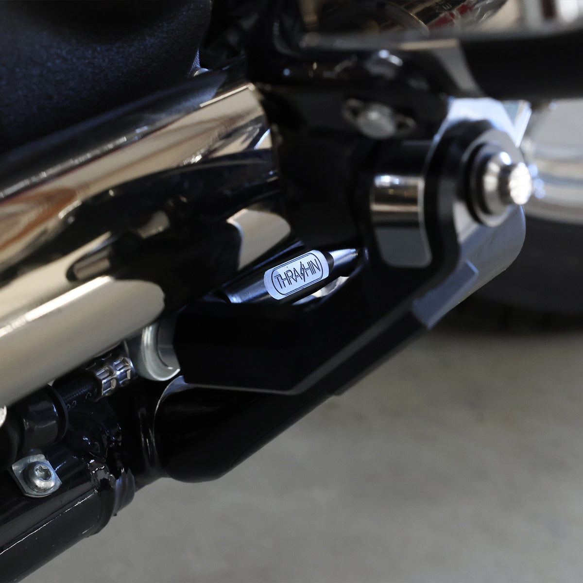 Thrashin Supply M8 Softail Adjustable Brake Linkage - Black
