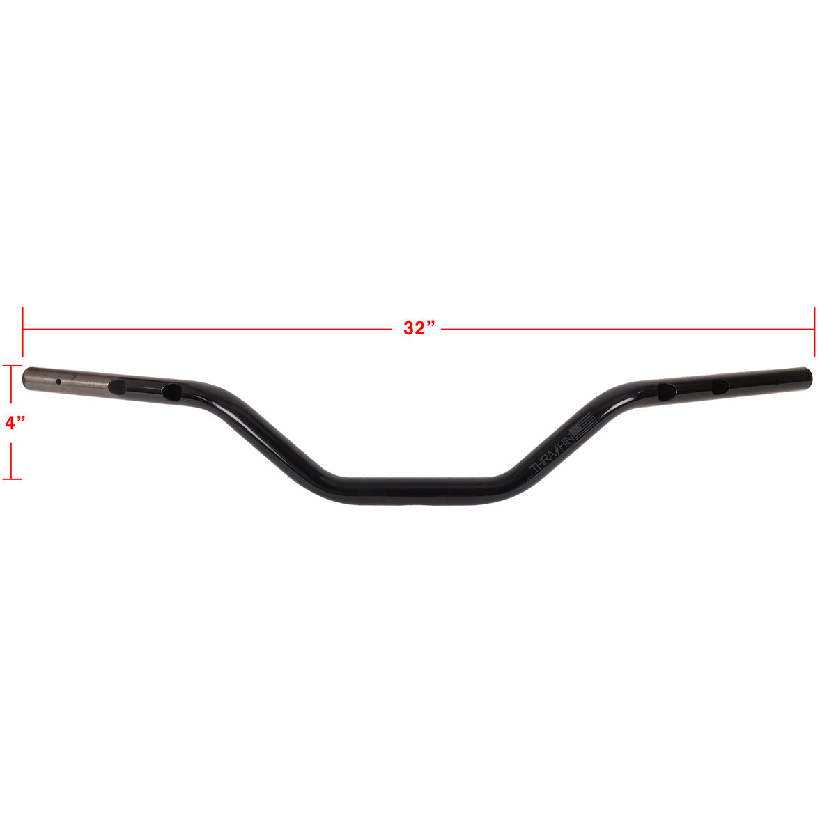 Thrashin Supply 2024-2025 Flh Mid Bend Bars - Black
