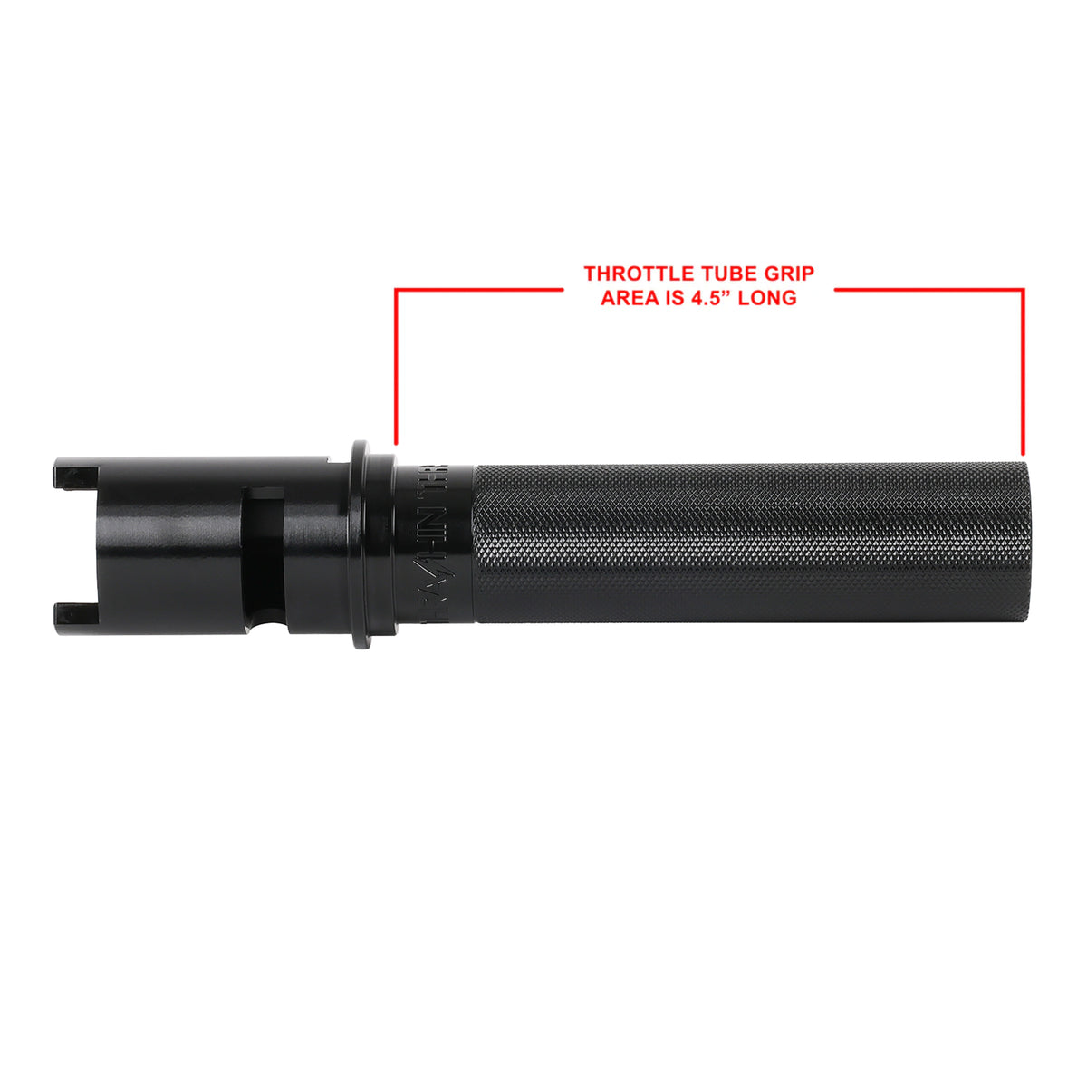Thrashin Supply ® 2024-2025 Touring Throttle Tube - Billet - Black