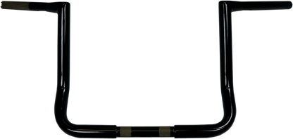 La Choppers 12" Twin Peaks Touring Handlebar - Black