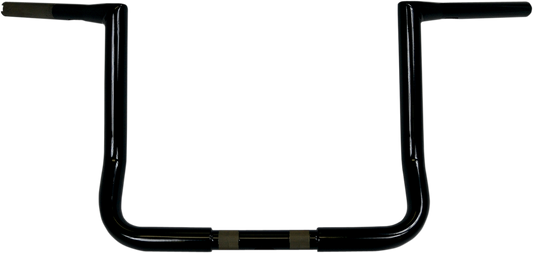 La Choppers 12" Twin Peaks Touring Handlebar - Black