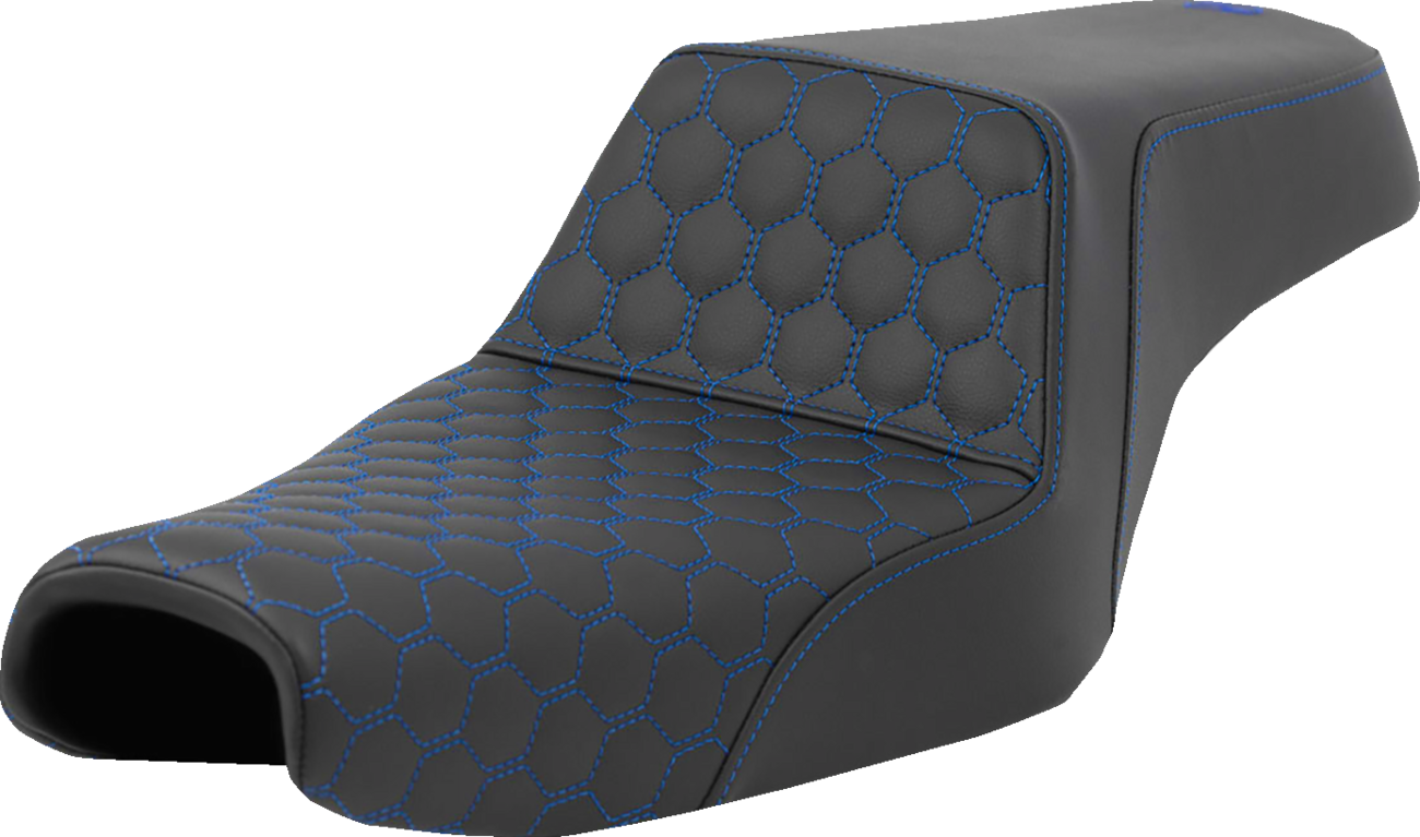 Saddlemen Step-Up Seat - Honeycomb - Sportster '04-'21
