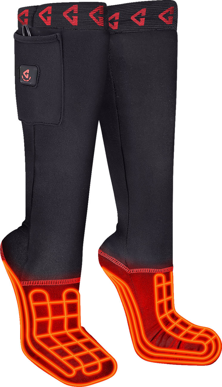Gerbing Heated Clothing 7V Battery Heated Sock Liner |
