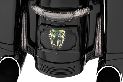 Ciro Filler Panel Light - Smoke Lens - Red Leds - Black |