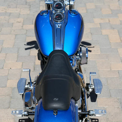 Thrashin Supply Mini Floorboards - Silver - Dyna, Sportster, Fxr, Softail...