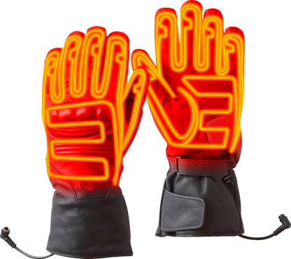 Gerbing Heated Clothing 12V Vanguard Heated Gloves - Black |