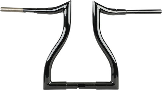La Choppers 14" Hammerhead Handlebar - Black