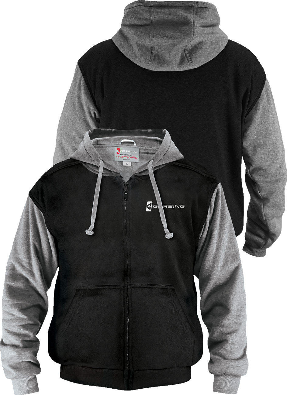 Gerbing Heated Clothing 7V Battery Heated Hoodie - Black - Mens |