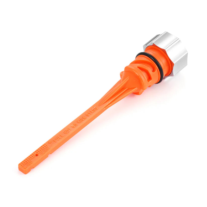 Stainless Steel Magnetic Engine Oil Dipstick for Harley-Davidson M8 Softail (2018-2025) - Curved