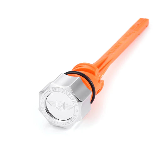 Stainless Steel Magnetic Engine Oil Dipstick for Harley-Davidson M8 Softail (2018-2025) - Curved