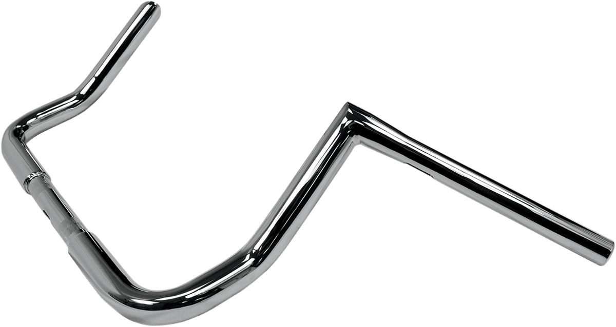 La Choppers 10" Twin Peaks Touring Handlebar - Chrome
