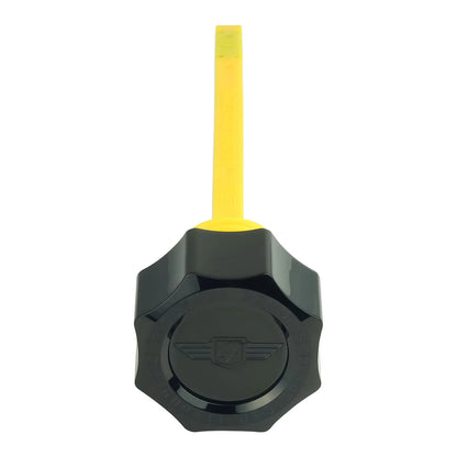 Stainless Steel Magnetic Dipstick for Harley-Davidson Touring M8 (2017-2025) - Curved