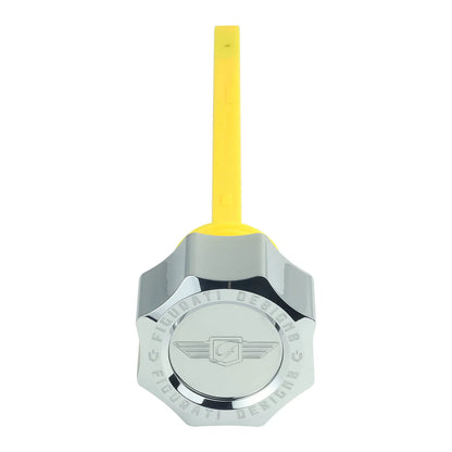 Stainless Steel Magnetic Dipstick for Harley-Davidson Touring M8 (2017-2025) - Curved