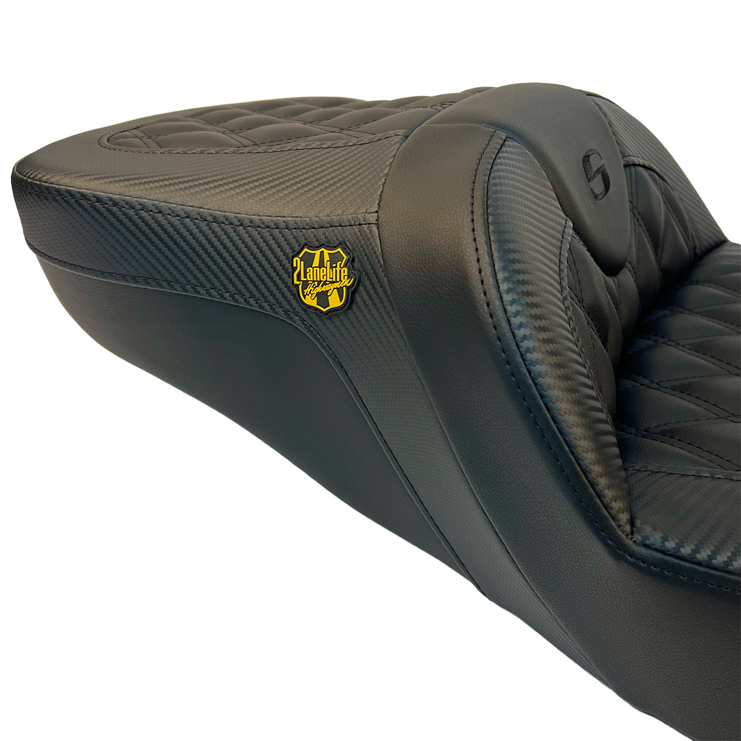 Saddlemen "Highwaymen" Heated Roadsofa™ Ls Seat 2008-2023 Flhr, Flht, Flhx & Fltr