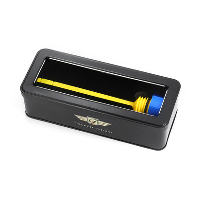 Performance Aluminium Magnetic Curved Engine Oil Dipstick for Touring M8 (2017-2025)