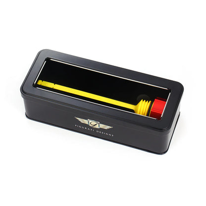 Performance Aluminium Magnetic Curved Engine Oil Dipstick for Touring M8 (2017-2025)