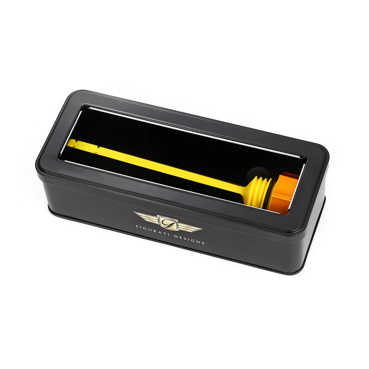 Performance Aluminium Magnetic Curved Engine Oil Dipstick for Touring M8 (2017-2025)