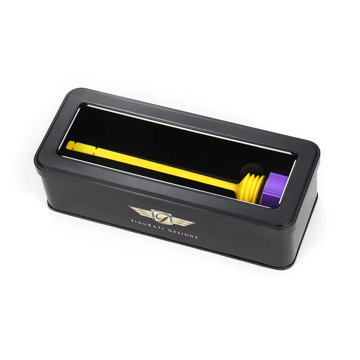 Performance Aluminium Magnetic Curved Engine Oil Dipstick for Touring M8 (2017-2025)