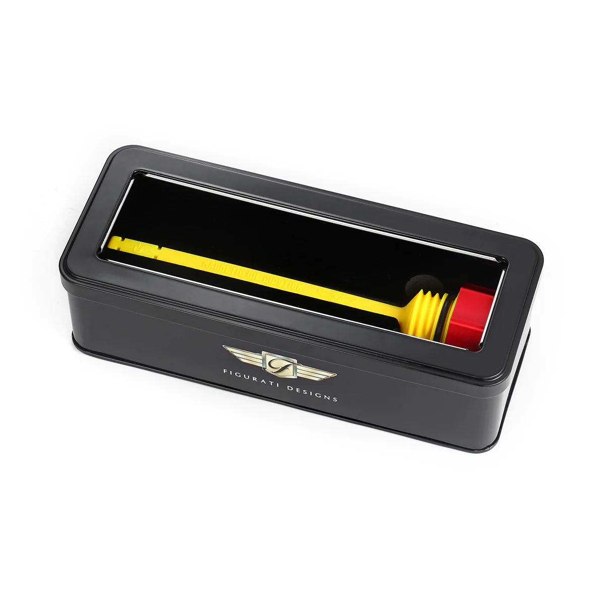 Performance Aluminium Magnetic Curved Engine Oil Dipstick for Touring M8 (2017-2025)