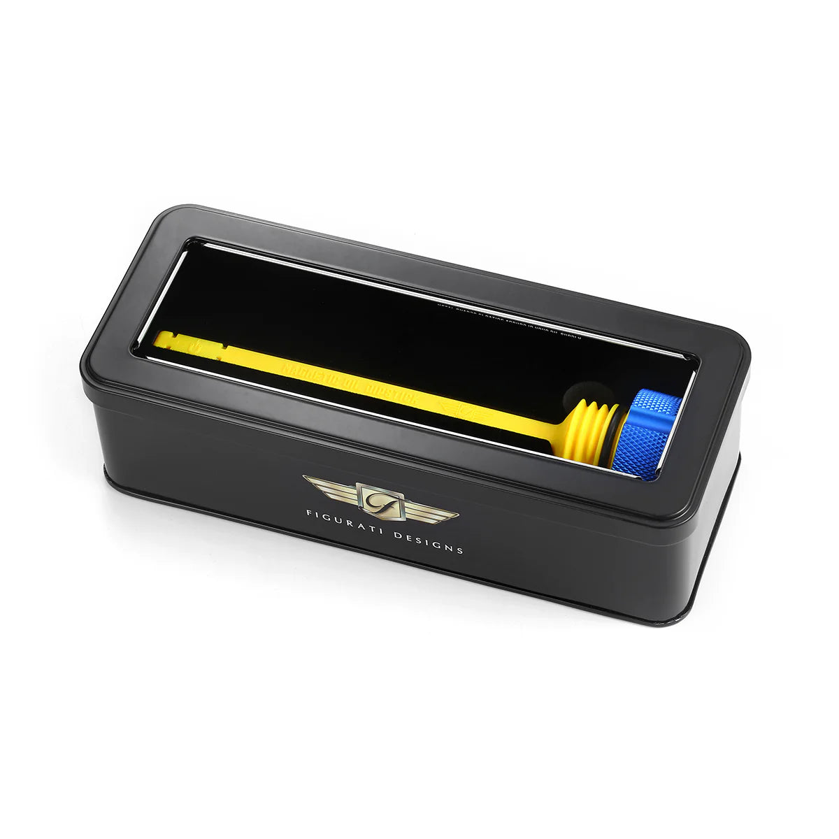 Performance Aluminium Magnetic Knurled Engine Oil Dipstick for Touring M8 (2017-2025)