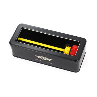 Performance Aluminium Magnetic Knurled Engine Oil Dipstick for Touring M8 (2017-2025)