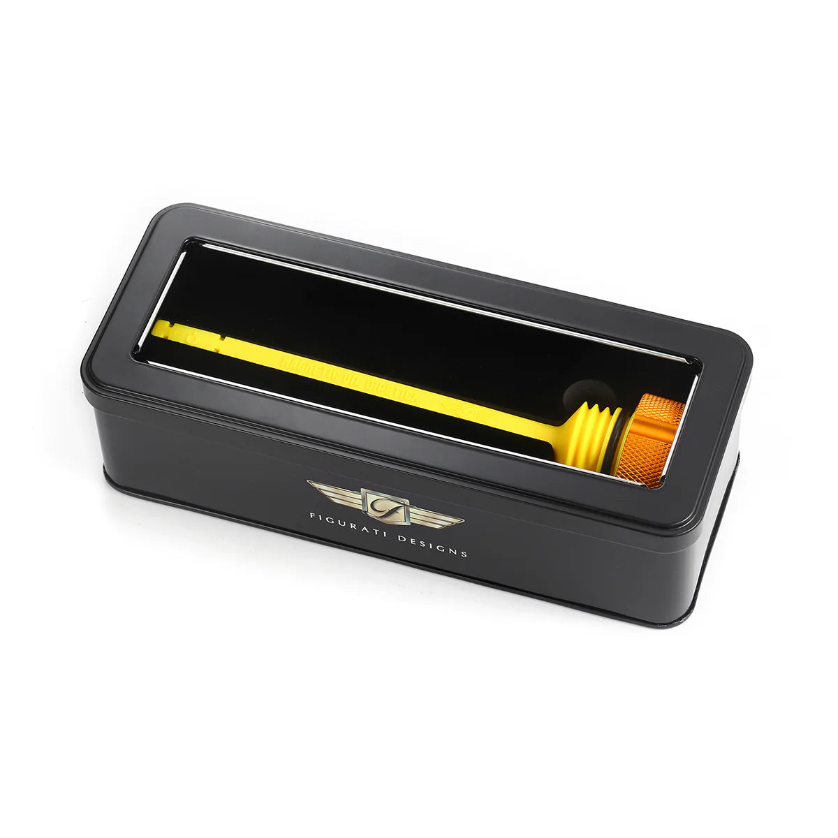 Performance Aluminium Magnetic Knurled Engine Oil Dipstick for Touring M8 (2017-2025)