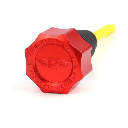 Performance Aluminium Dipstick for Harley-Davidson Twin Cam Engine Oil Curved Dipstick (2007-2016)