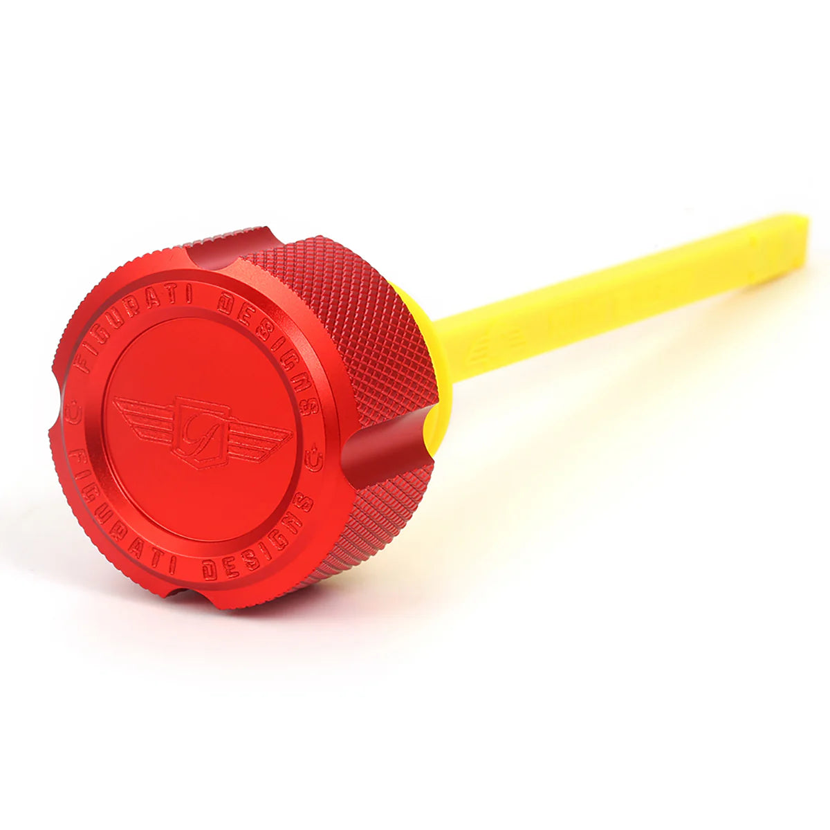 Performance Aluminium Magnetic Knurled Engine Oil Dipstick for Touring M8 (2017-2025)