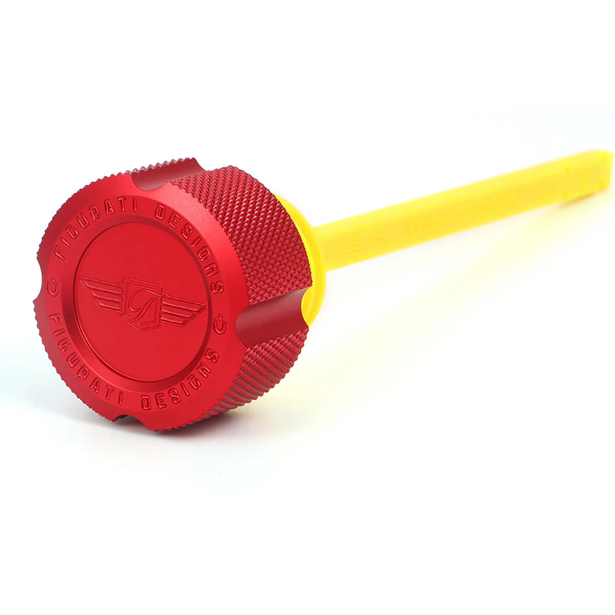 Performance Aluminium Magnetic Knurled Engine Oil Dipstick for Touring M8 (2017-2025)