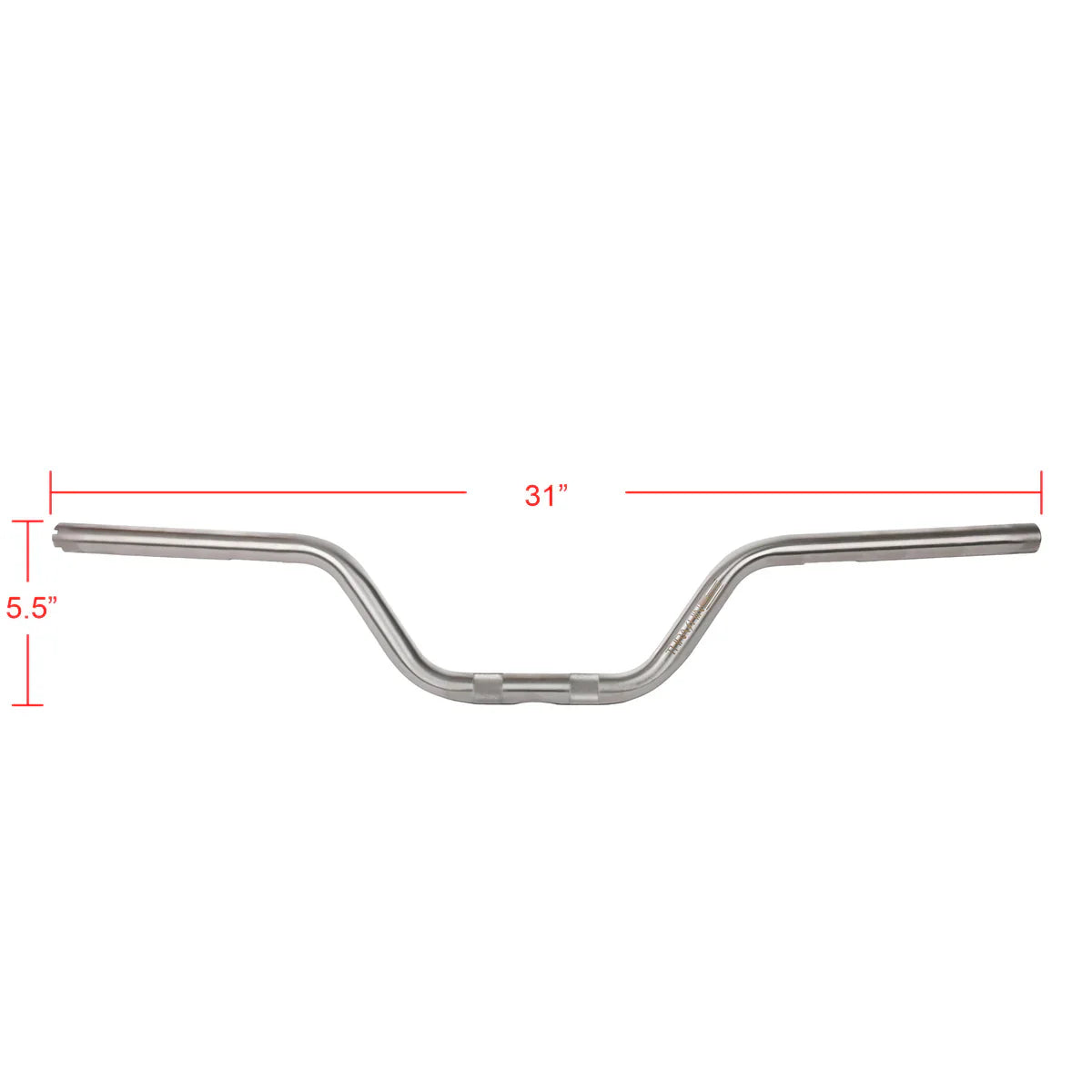 Thrashin Supply High Bend Bars - Stainless