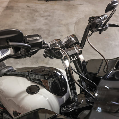 Thrashin Supply Gauge Relocation Mount Front Extension