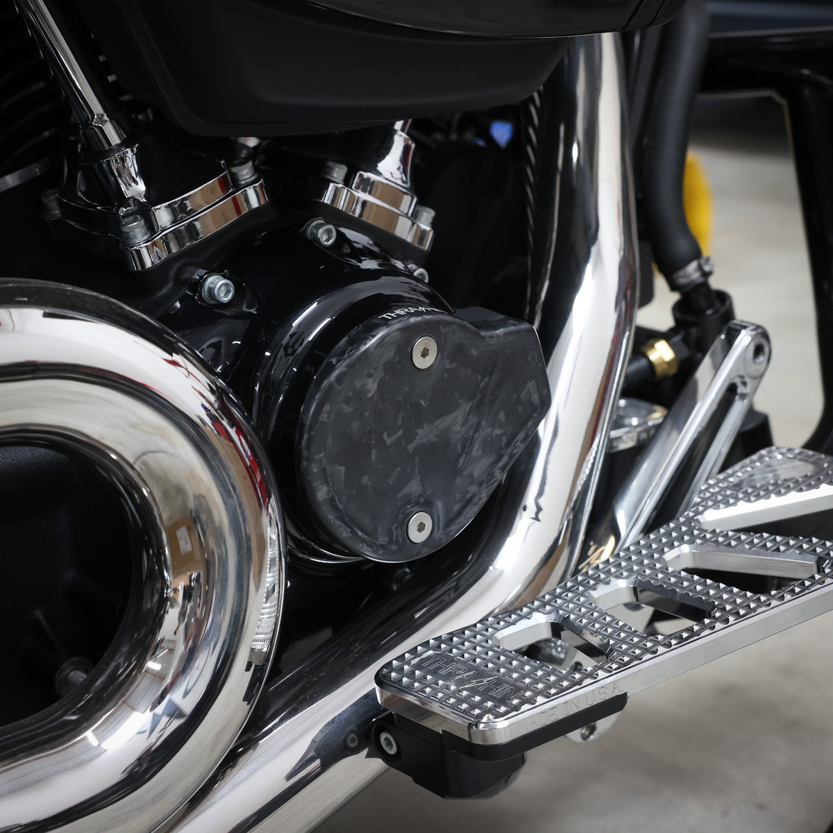 Thrashin Supply M8 Cam Cover | Gen 2 - Matte Forged Carbon