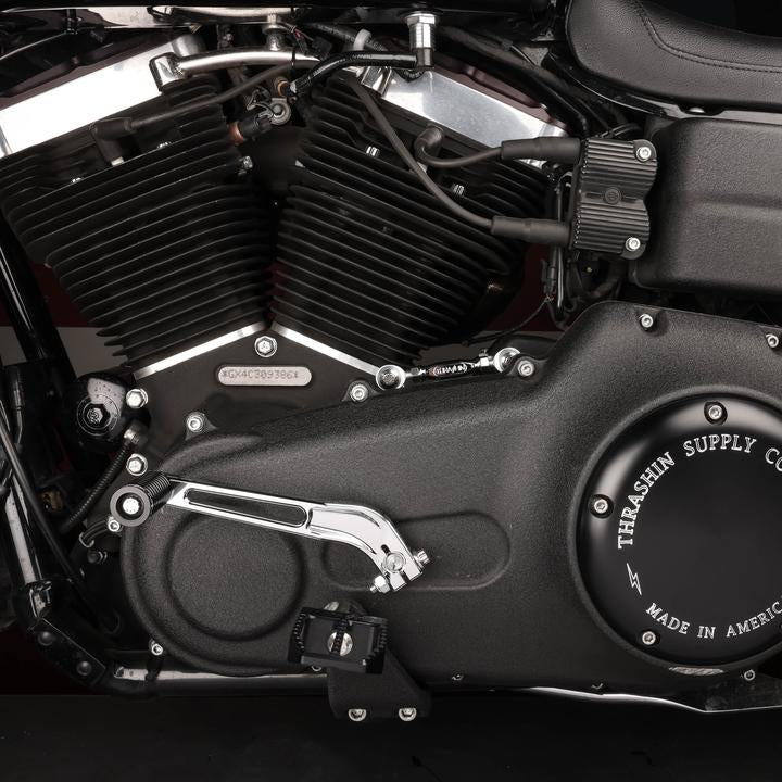 Thrashin Supply Shift Linkage - Dyna/Softail - Chrome