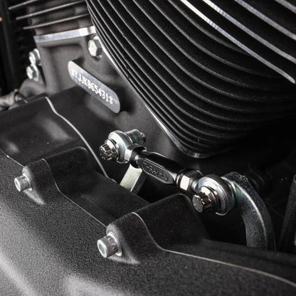 Thrashin Supply Shift Linkage - Dyna/Softail - Black